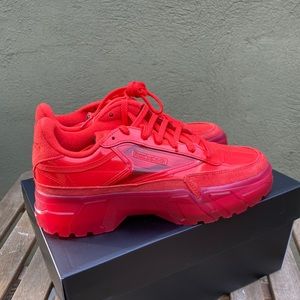 REEBOK x CARDI B Club C Cardi Red NWT! SOLD OUT!